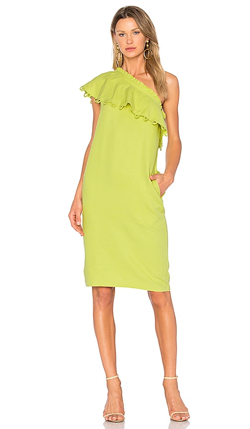 NBD Kody Cutout Midi Dress in Kelly Green