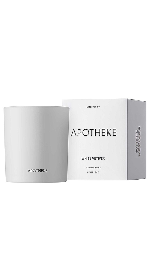 Apotheke White Vetiver Signature Candle In N,a