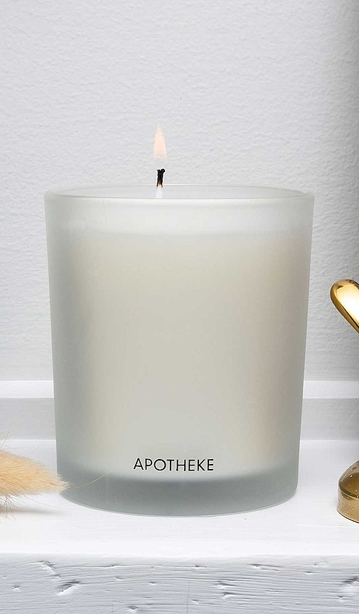 Shop Apotheke White Vetiver Signature Candle In N,a
