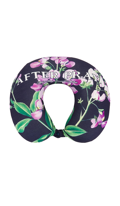After Pray Flower Travel Neck Pillow In Multi
