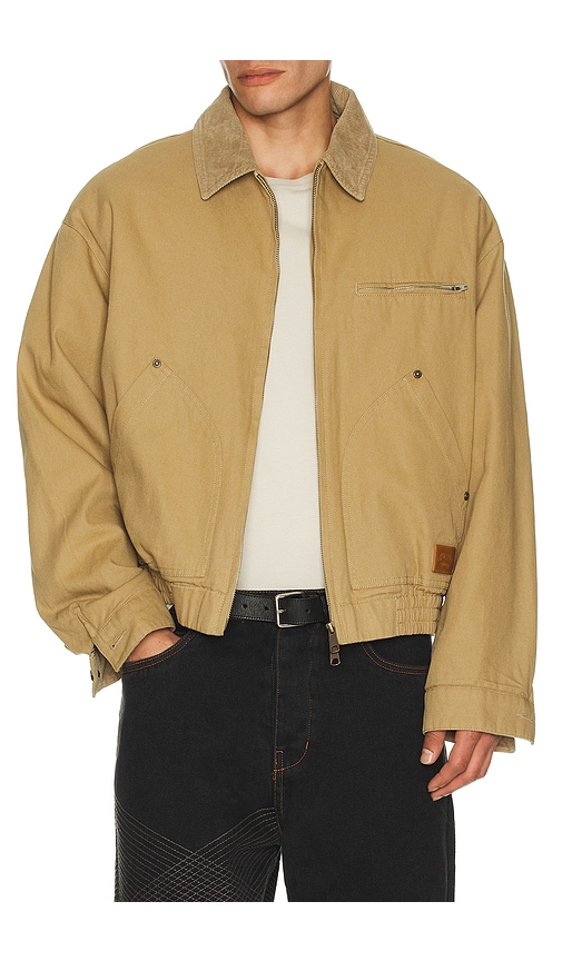 After Pray Neo Washed Work Blouson in Beige