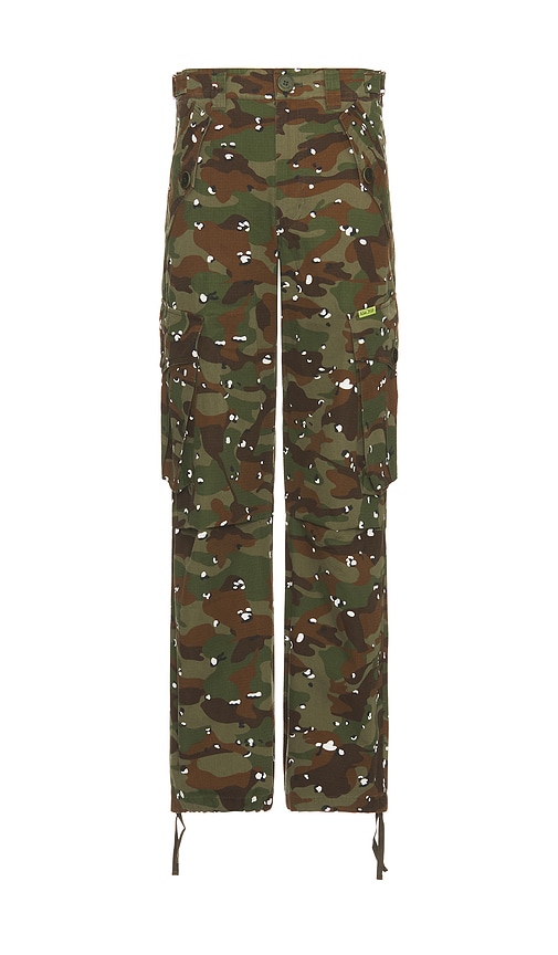 Shop After Pray Military Camo Cargo Pants In 카키