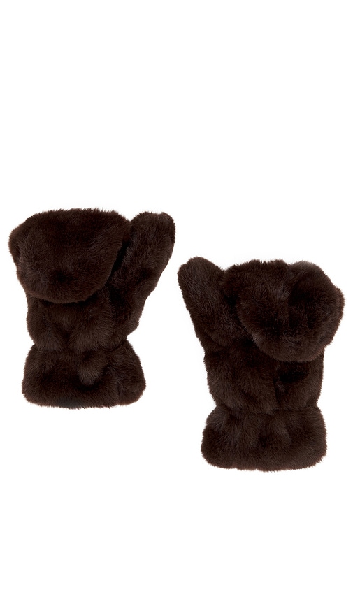 Apparis Coco Gloves In Brown