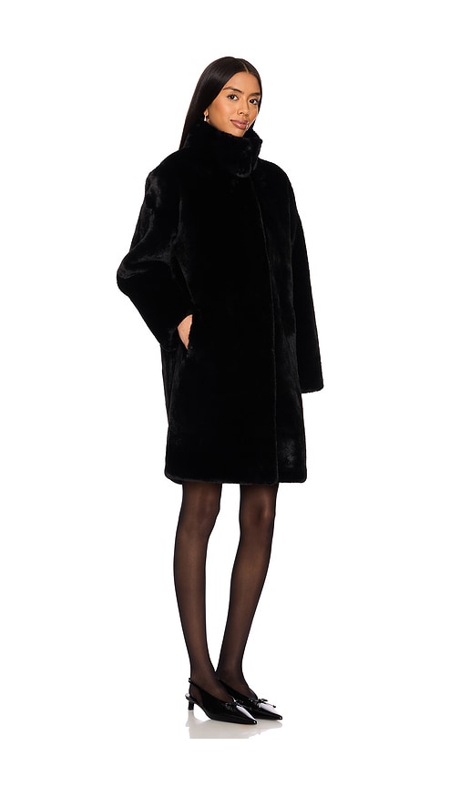  Apparis Mantel Blair Mid Length In Black. Größe S. Also In Xs, M, L. 