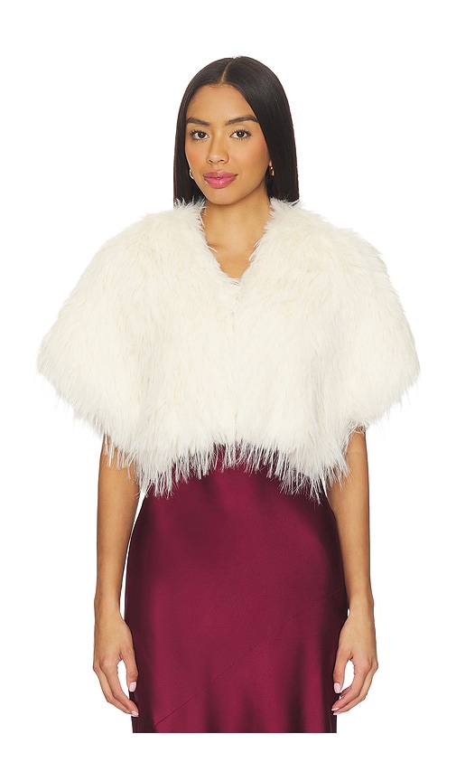 Apparis Devin Shrug In White