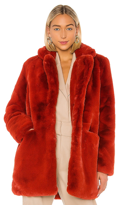 MANTEAU IMITATION FOURRURE SOPHIE