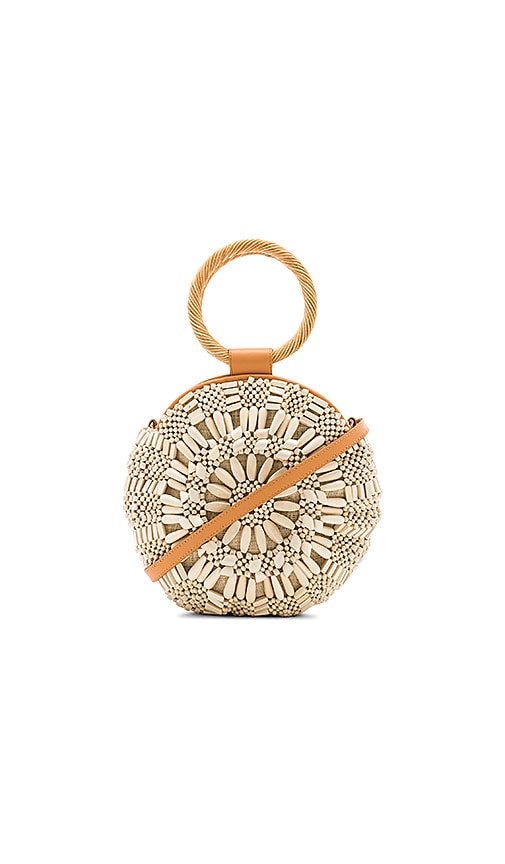 Sunburst Mini Round Tote