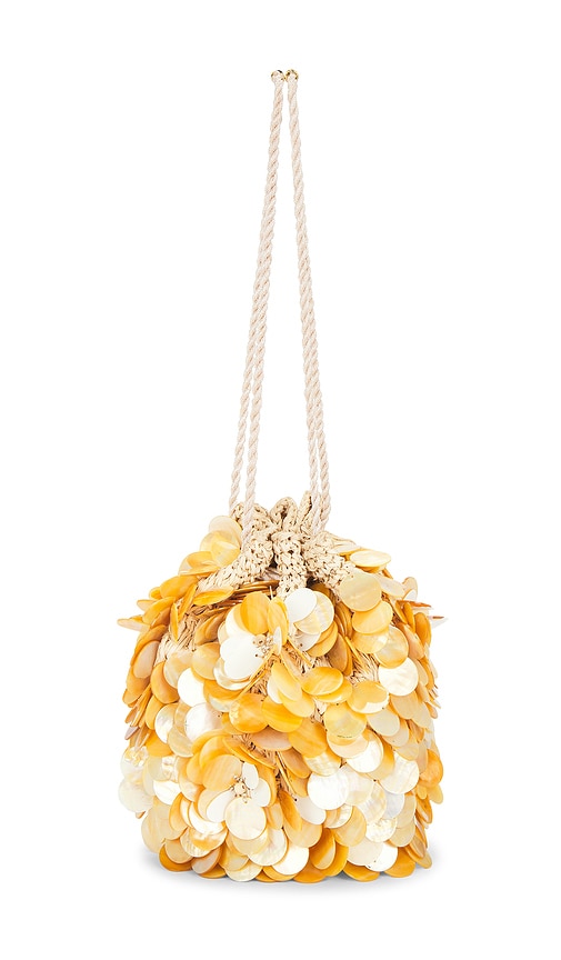Aranaz Shore Handbag in Gold