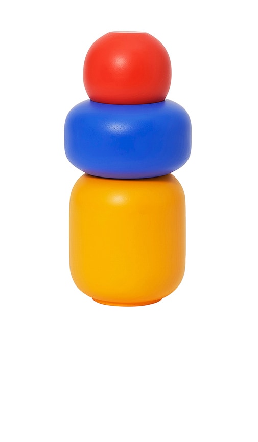  Areaware Stack Container In Orange. 