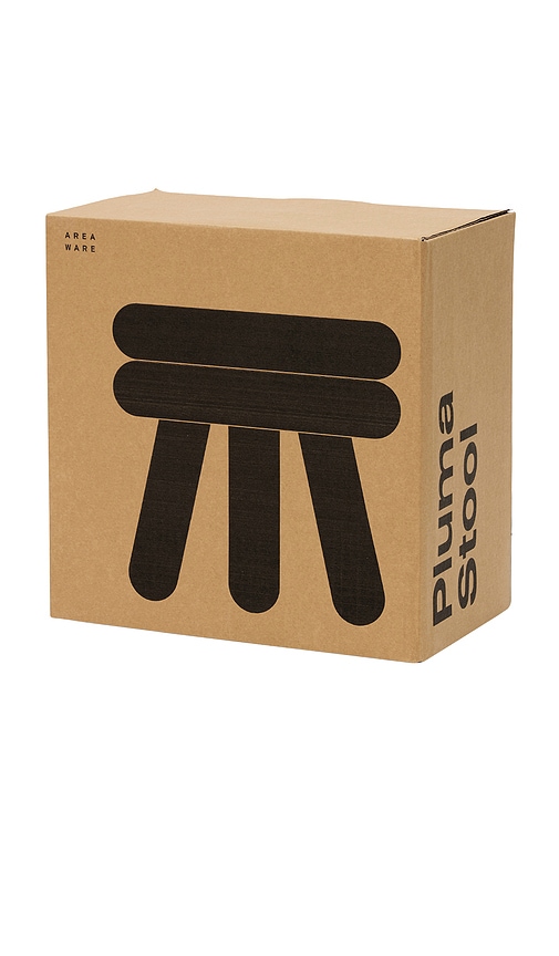 Areaware Short Pluma Stool In Neutral