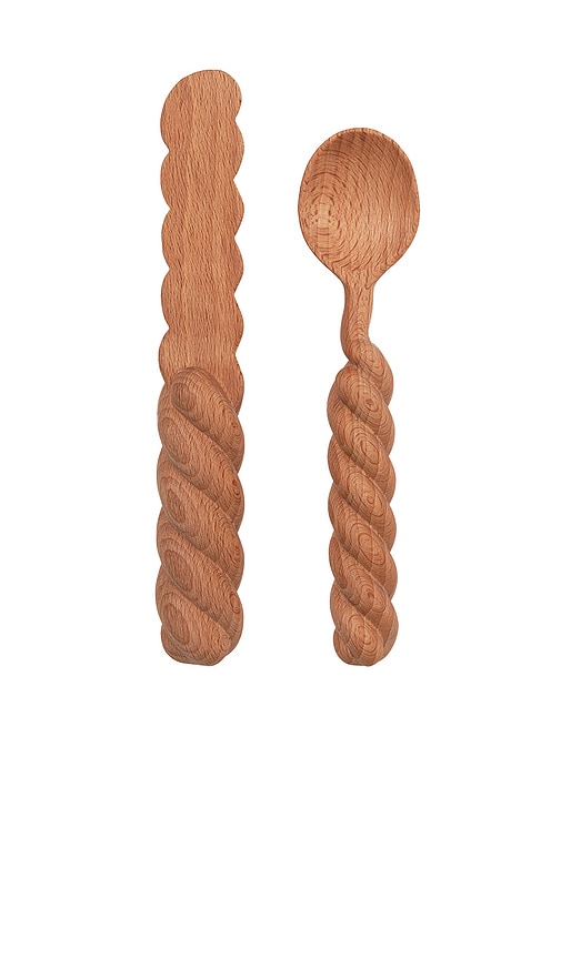Areaware Twist Spread Set In N,a