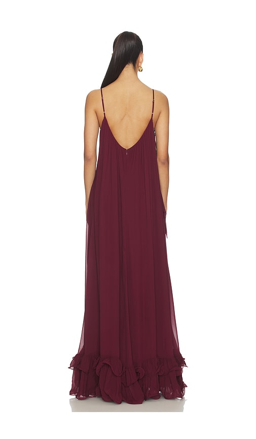  Aniye Records Kleid Heren Long In Burgundy. Größe Xs. Also In S, L. 