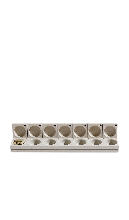 And Repeat Andagain 7-day Pill Case In Transparent