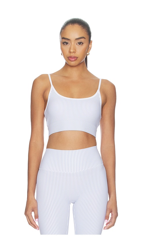 Astoria Layered Sports Bra in Baby Blue. - size XS (also in S, M)