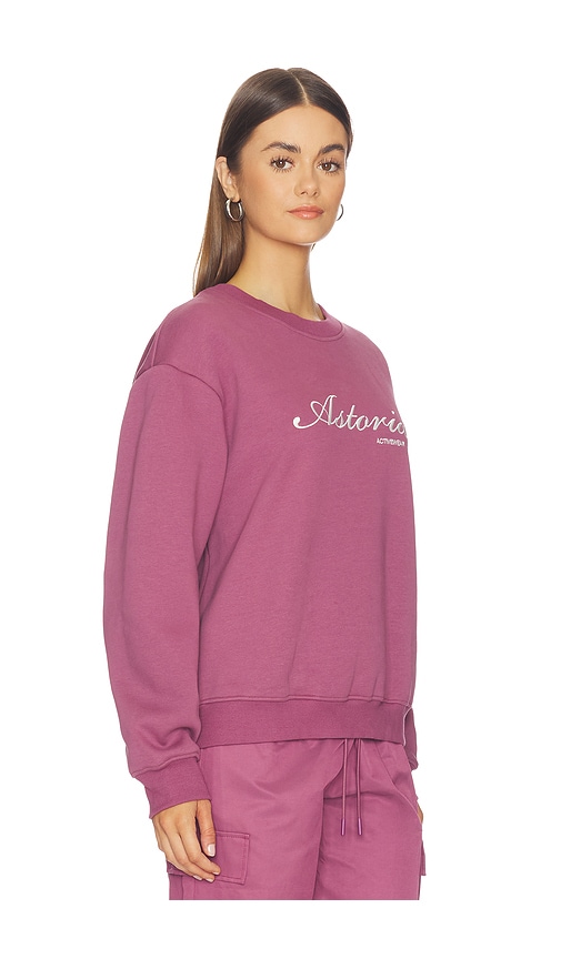  Astoria Cuello Redondo Oversized Oversized Crew Neck En Color Mauve Talla L  (también En M, S, Xl, Xs). 