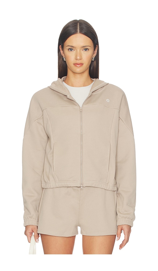 Astoria Sweat Jacket In Neutral