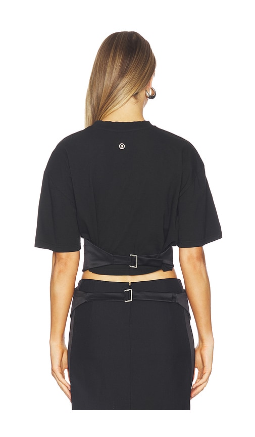  Area Shirtkleider Tuxedo In Black. Größe Xs. Also In S, M, L. 