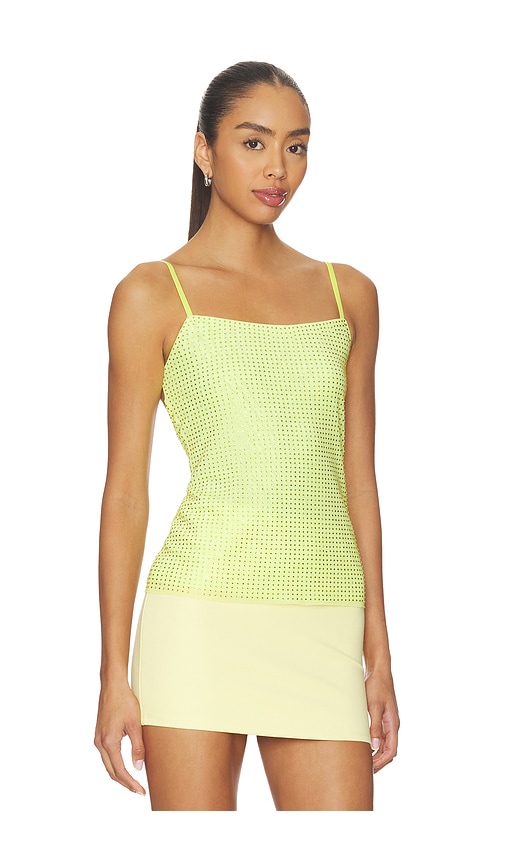 Area Crystal Hotfix Cami Top In Multi