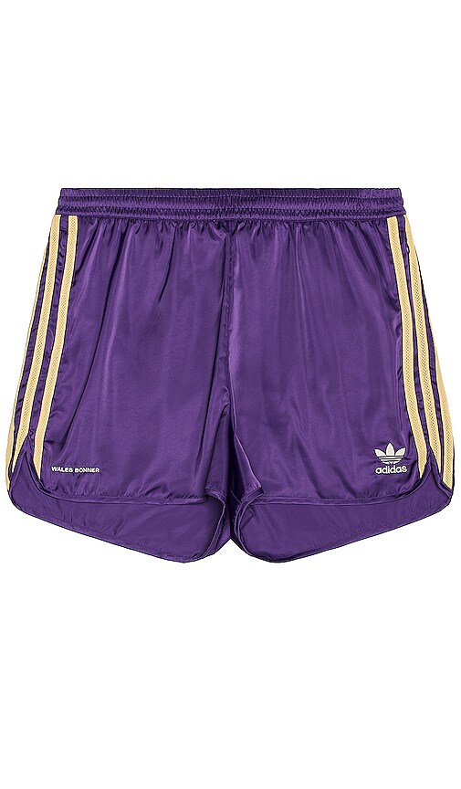 adidas by Wales Bonner 70s Shorts in Unity Purple & Glaze | REVOLVE