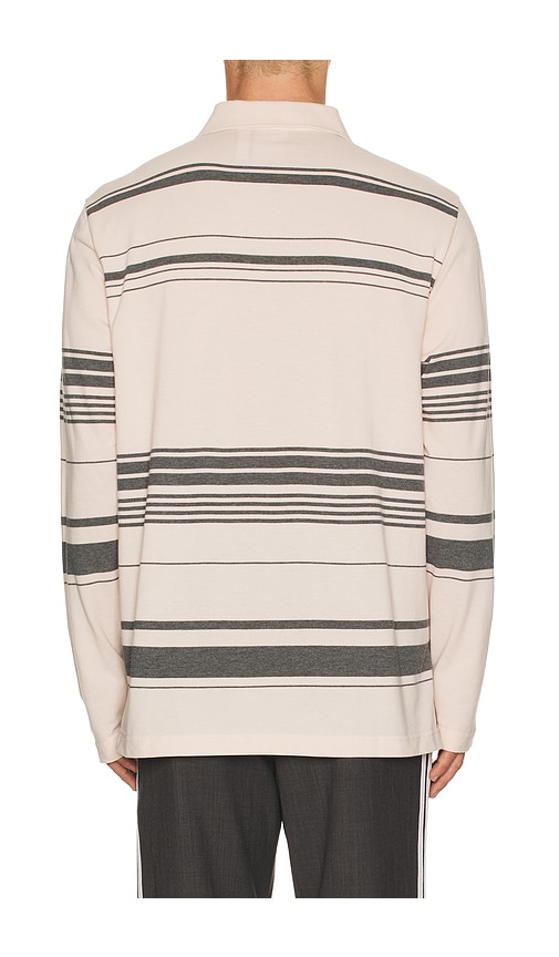 Adidas Originals X Wales Bonner Knit Polo In Purple