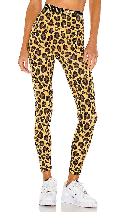 A-dam active legging with leopard print from recycled plastic bottles