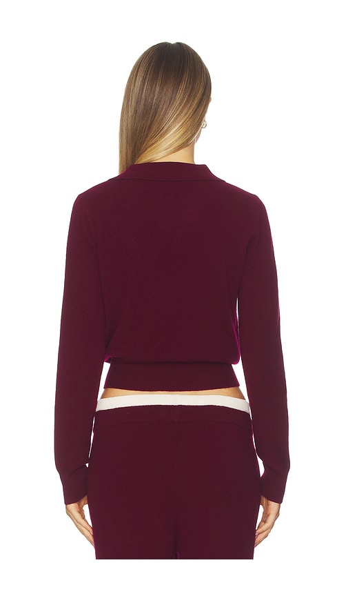  Artless Poloshirt Aus Kaschmir Tove In Burgundy. Größe M. Also In Xs, L. 