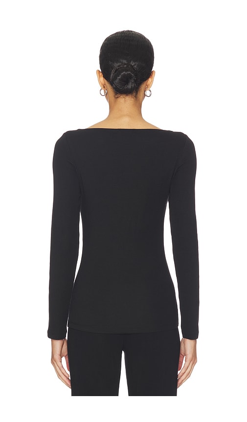  Artless Oberteil Mit U-boot-ausschnitt Lane In Black. Größe Xs. Also In S, M. 