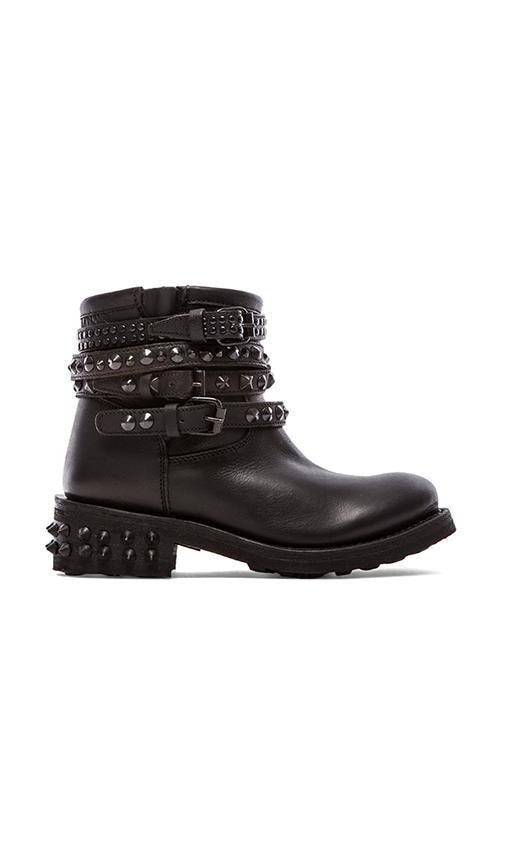 Ash Tatum Bis Boot in Black & Antic Silver | REVOLVE