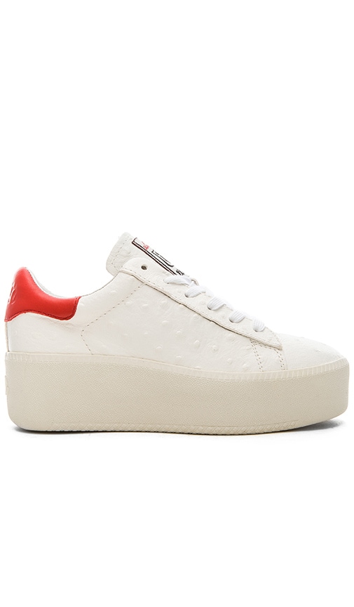 Ash Cult Sneaker in White \u0026 Coral | REVOLVE