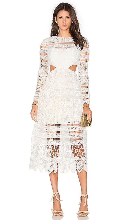 asilio white dress