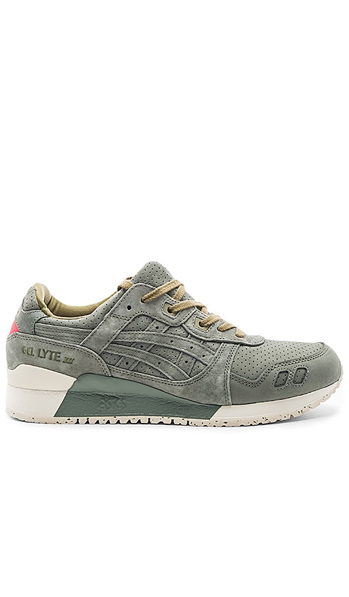 asics gel lyte iii agave green