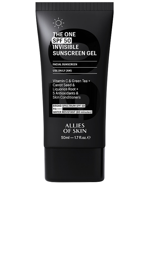Allies Of Skin The One Spf 50 Invisible Sunscreen Gel In Black