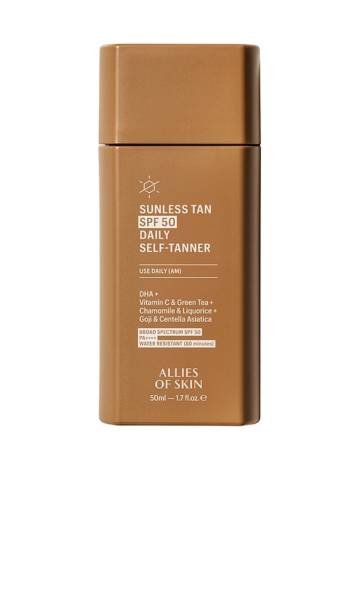 Sunless Tan SPF 50 Daily Self-Tanner in Beauty: NA.