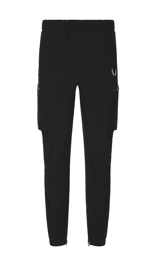 Shop Asrv Tetra Lite Standard Zip Jogger In Black