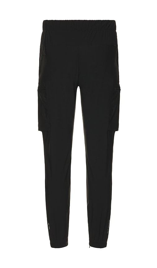 Shop Asrv Tetra Lite Standard Zip Jogger In Black