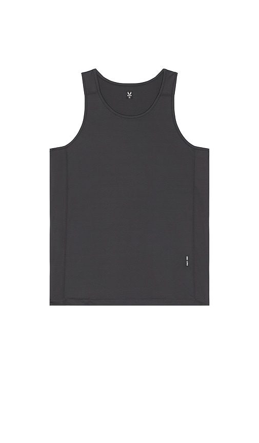 Shop Asrv Aerosilver Training Singlet In Grey