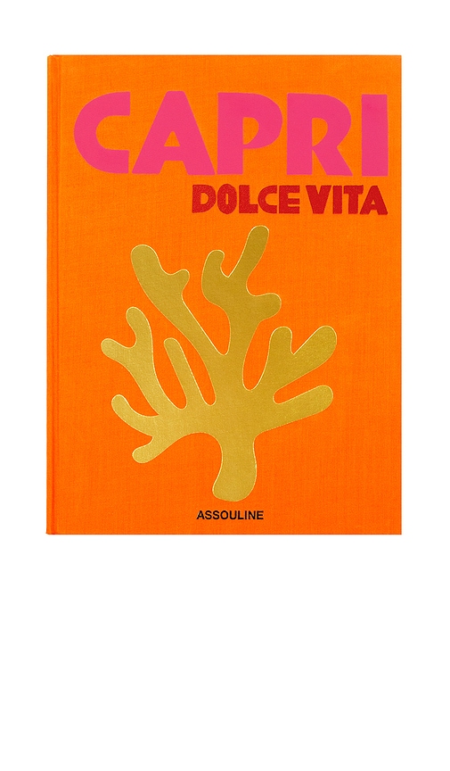 Assouline Capri Dolce Vita In Orange