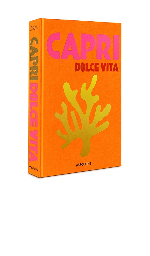 Assouline Capri Dolce Vita In Orange