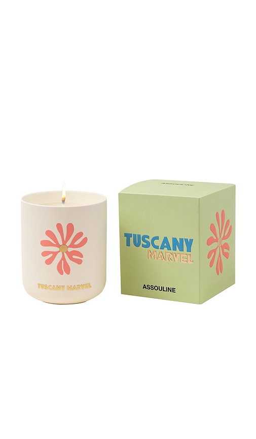 Tuscany Travel From Home Candle in Green