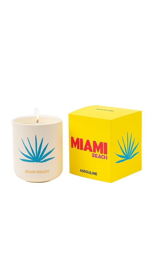 Assouline Miami Beach Travel From Home Candle