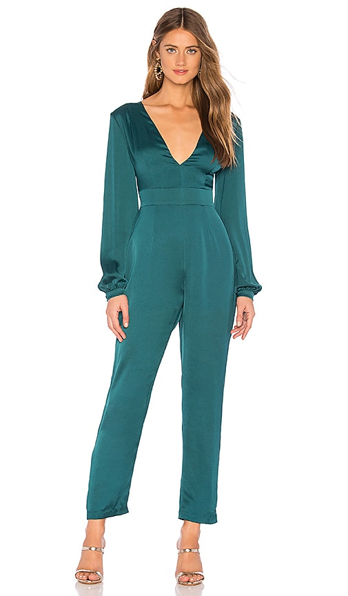 jumpsuit teal