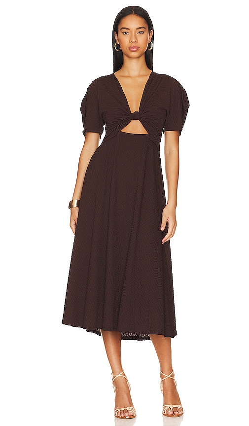 ASTR the Label Manola Dress in Brown | REVOLVE