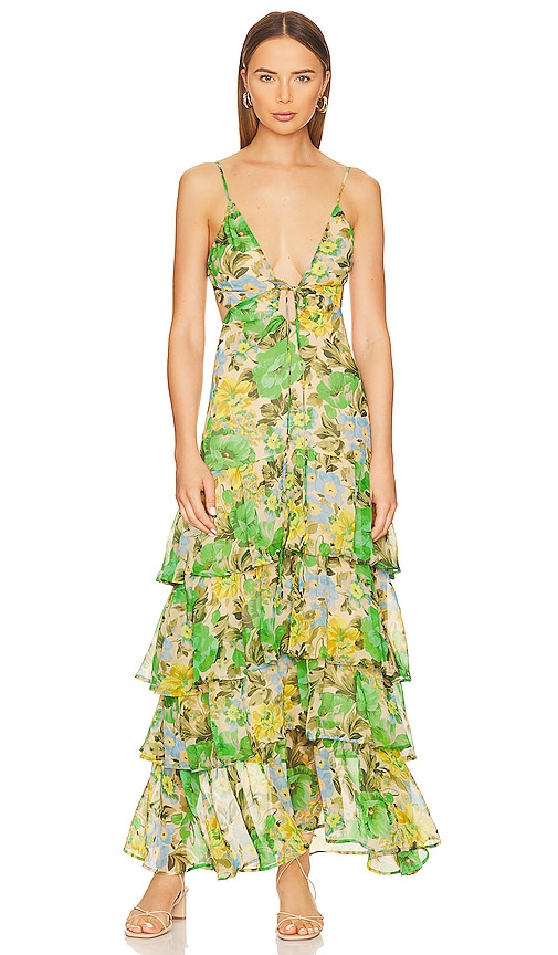 ASTR the Label Aneira Dress in Green