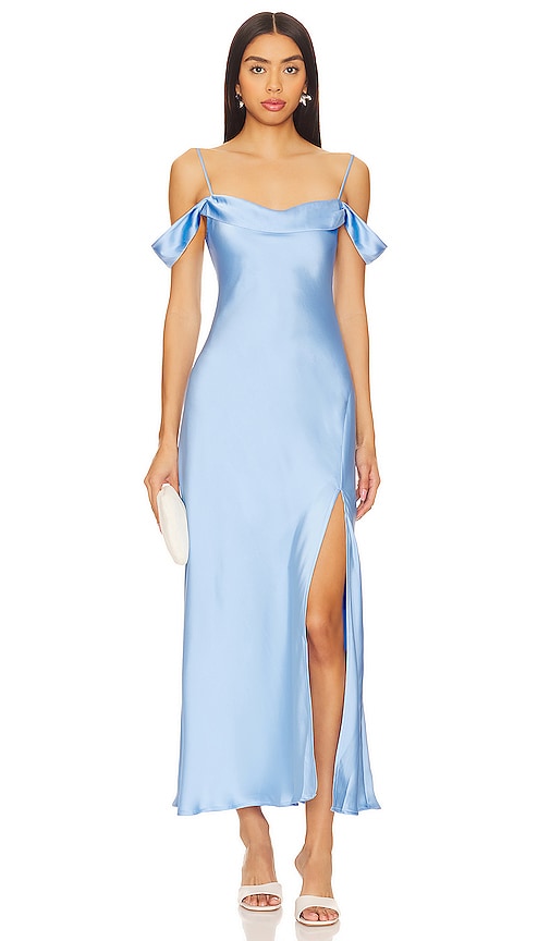 ASTR the Label Kitura Dress in Blue