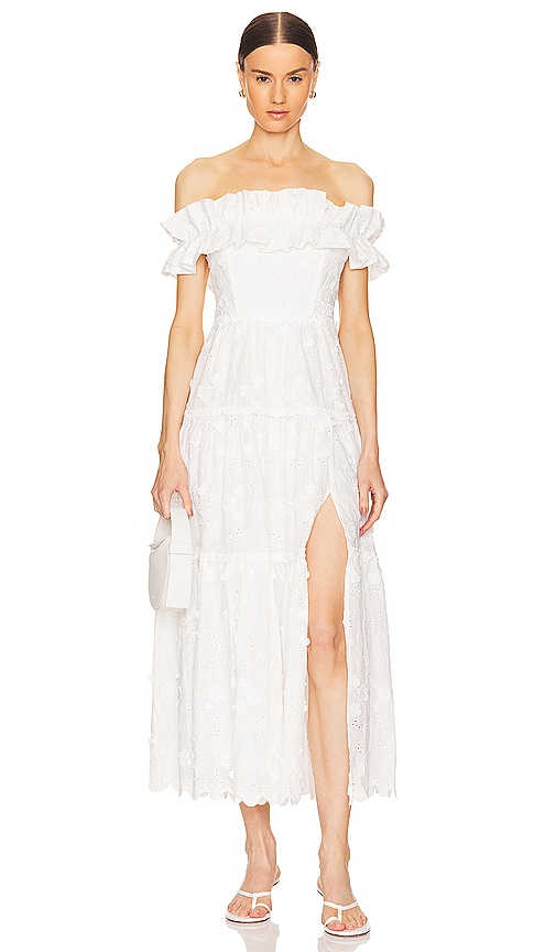 ASTR the Label Piccola Dress in White