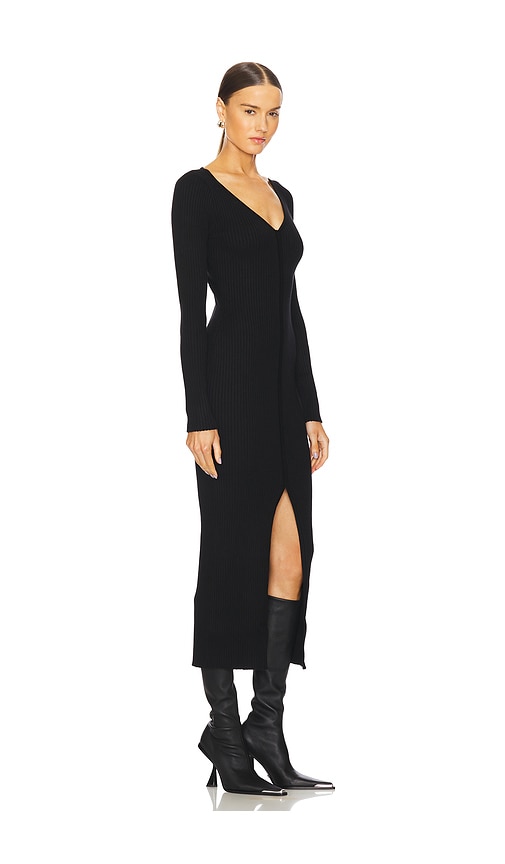 Shop Astr Glenda Sweater Dress In Black