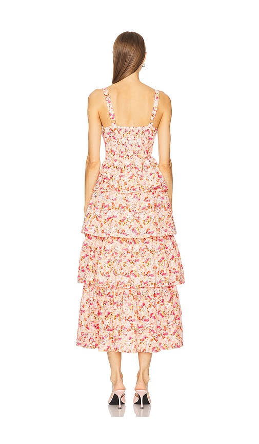  Astr The Label Maxikleid Dress In Pink. Größe S. Also In Xs, M, L. 