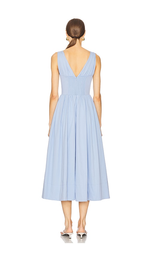  Astr The Label Midi-kleid Dress In Baby Blue. Größe S. Also In M, L. 