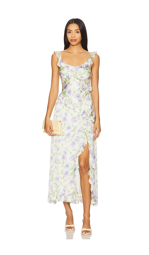 Rosalina Dress in Ivory,Lavender. - size L (also in M, S, XL, XS) - ASTR the Label - Modalova