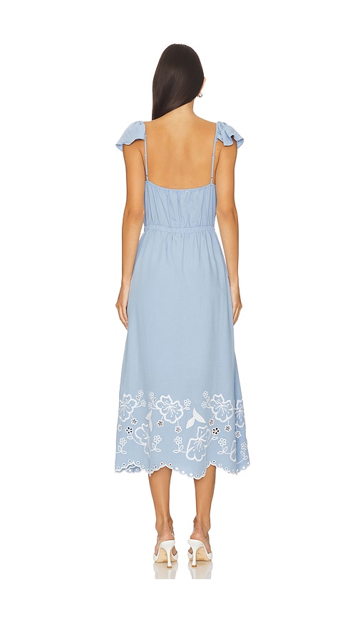  Astr The Label Kleid Odeletta In Blue. Größe S. Also In M. 